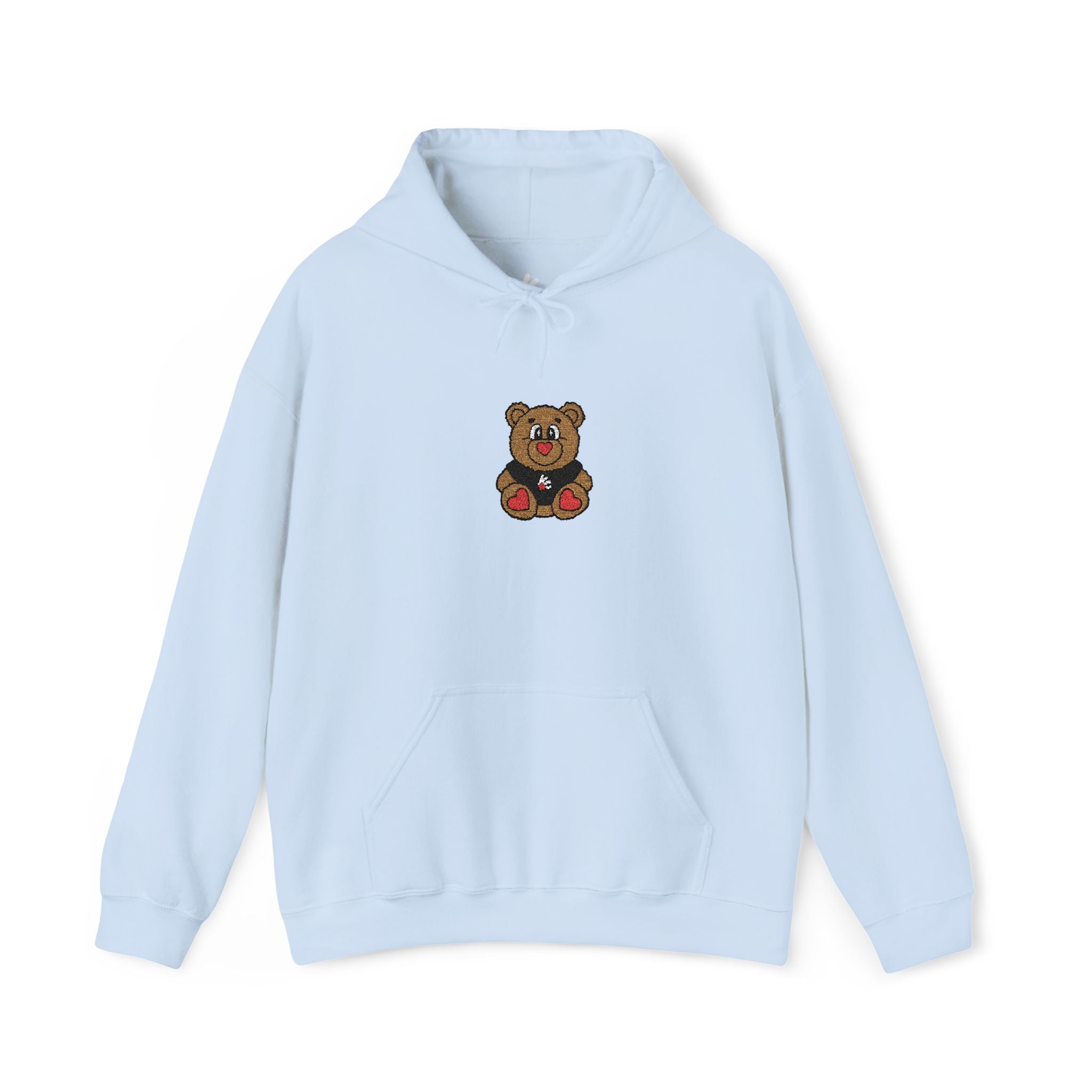 Teddy Bear Embroidered Hoodie