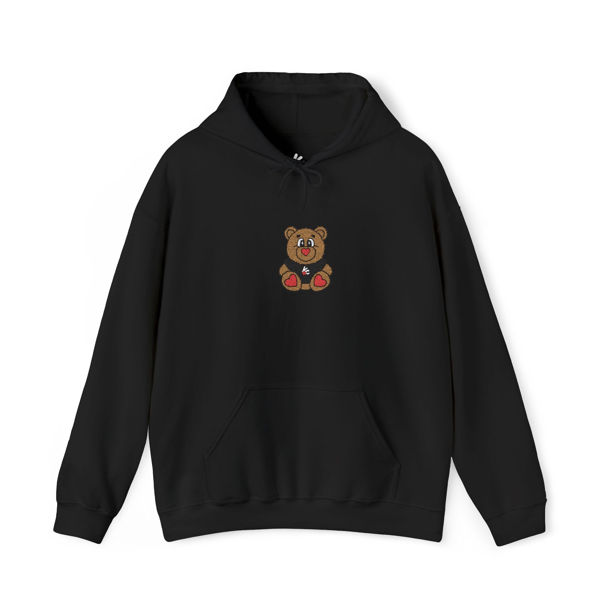 Teddy Bear Embroidered Hoodie