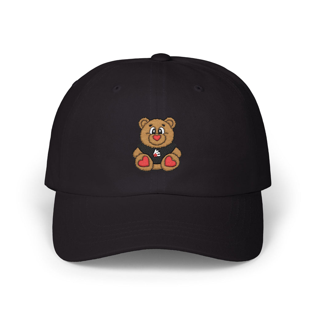 Teddy Bear Embroidered Dad Cap
