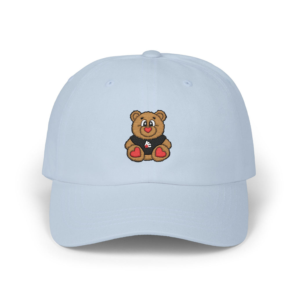 Teddy Bear Embroidered Dad Cap