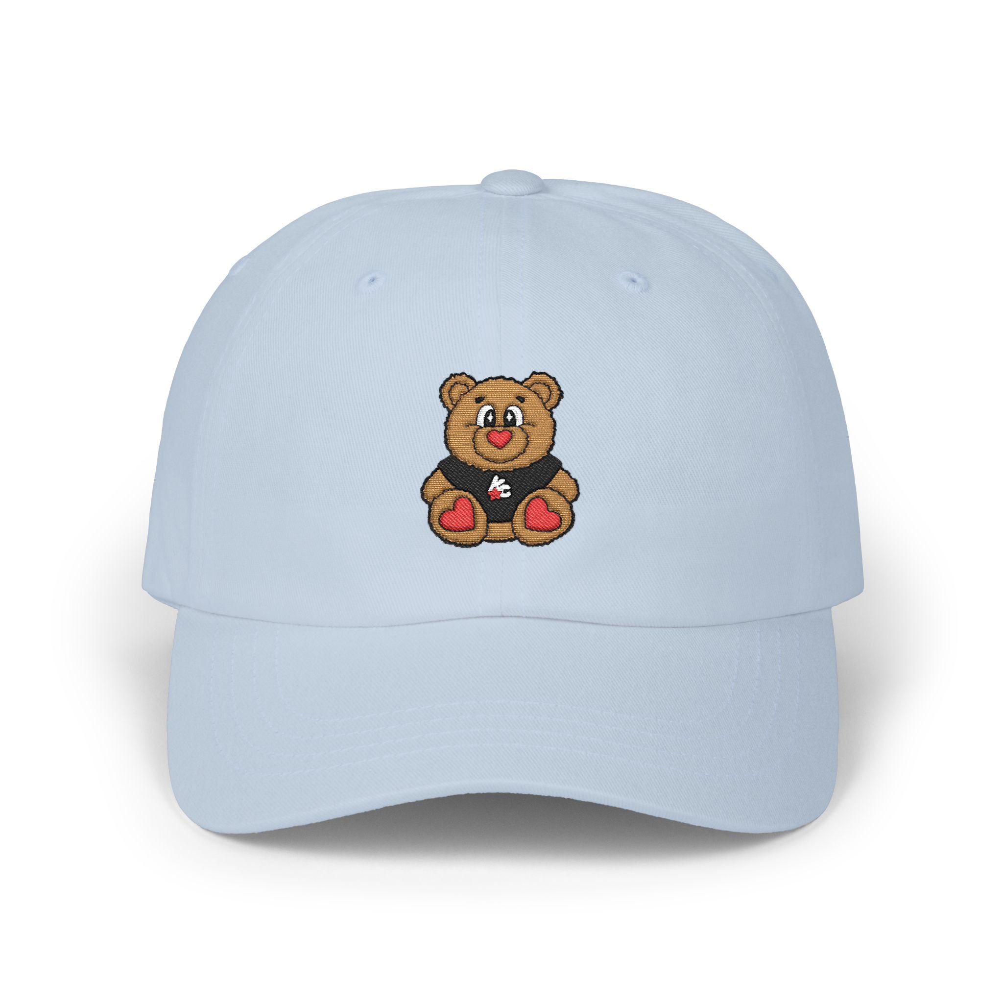 Teddy Bear Embroidered Dad Cap